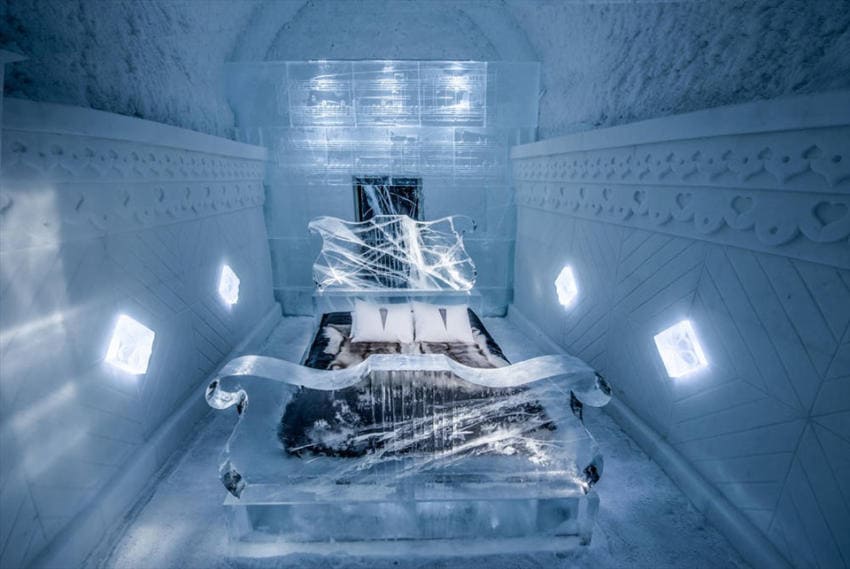 Bất động sản du lịch Icehotel (Thụy Điển)