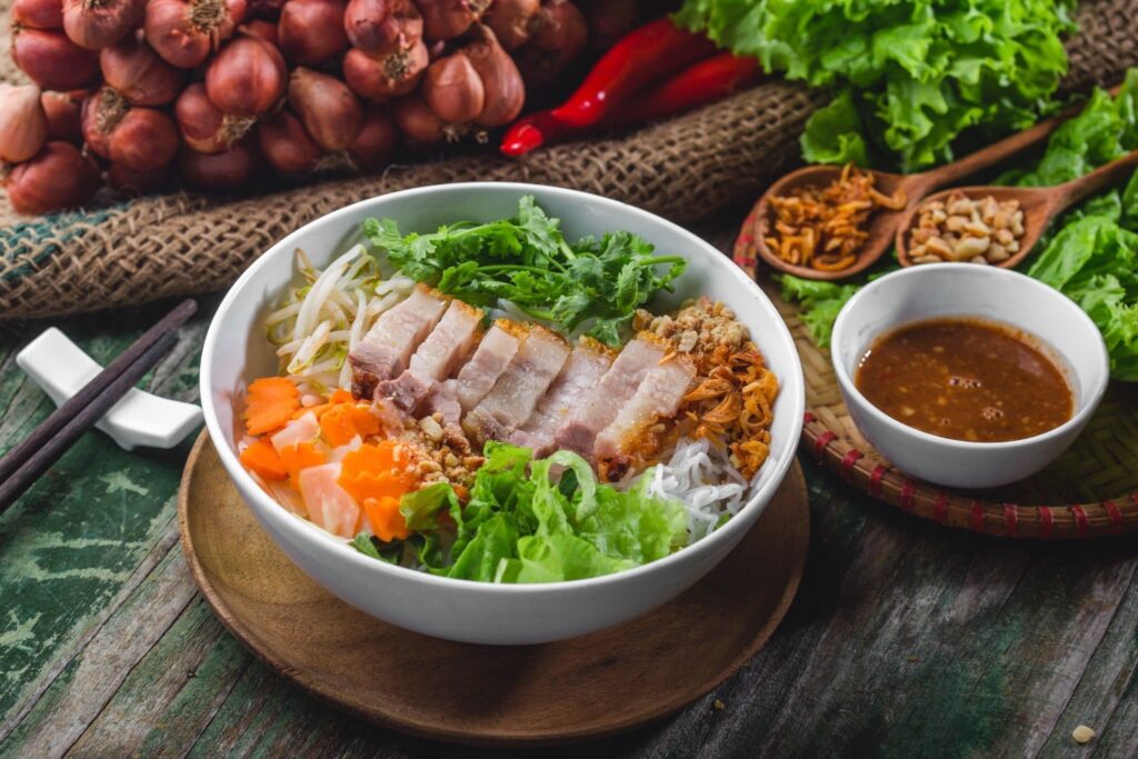 bún mắm nêm 